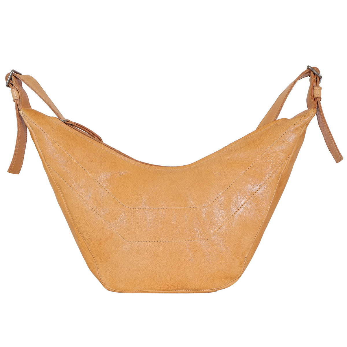Boone Leather Sling Bag - Camel