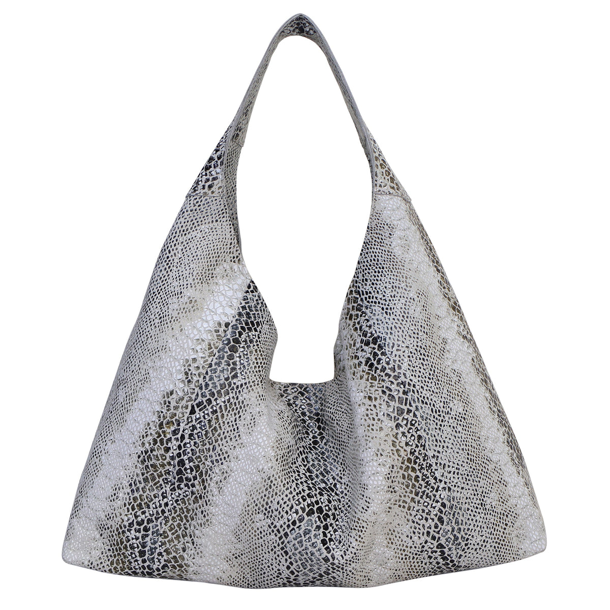 Lindsey Leather Tote Bag - Cobra