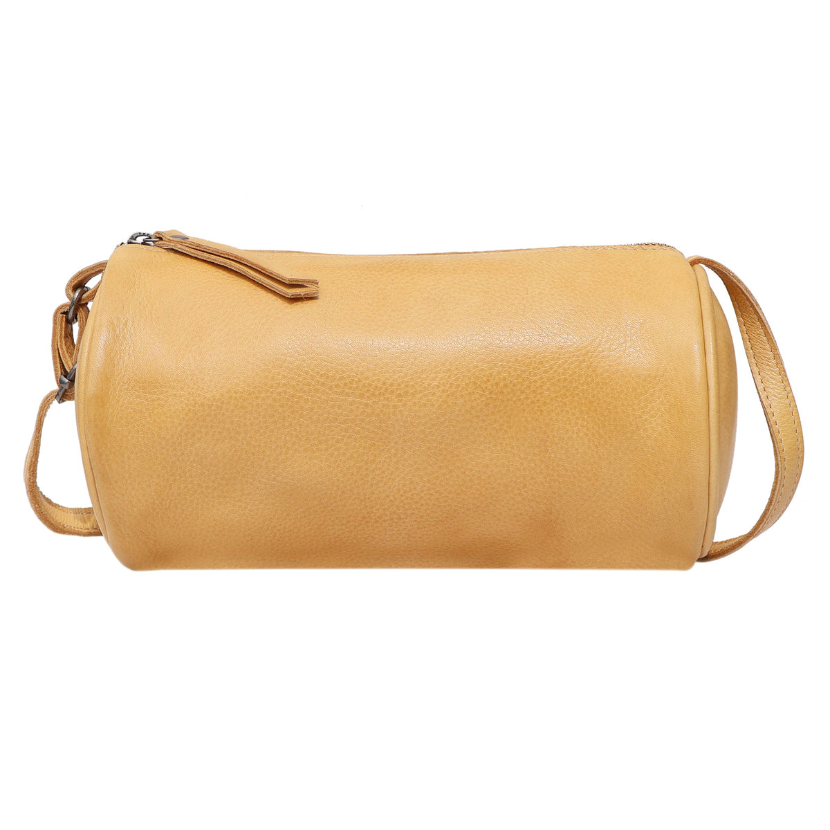 Twyla Leather Crossbody Bag - Camel