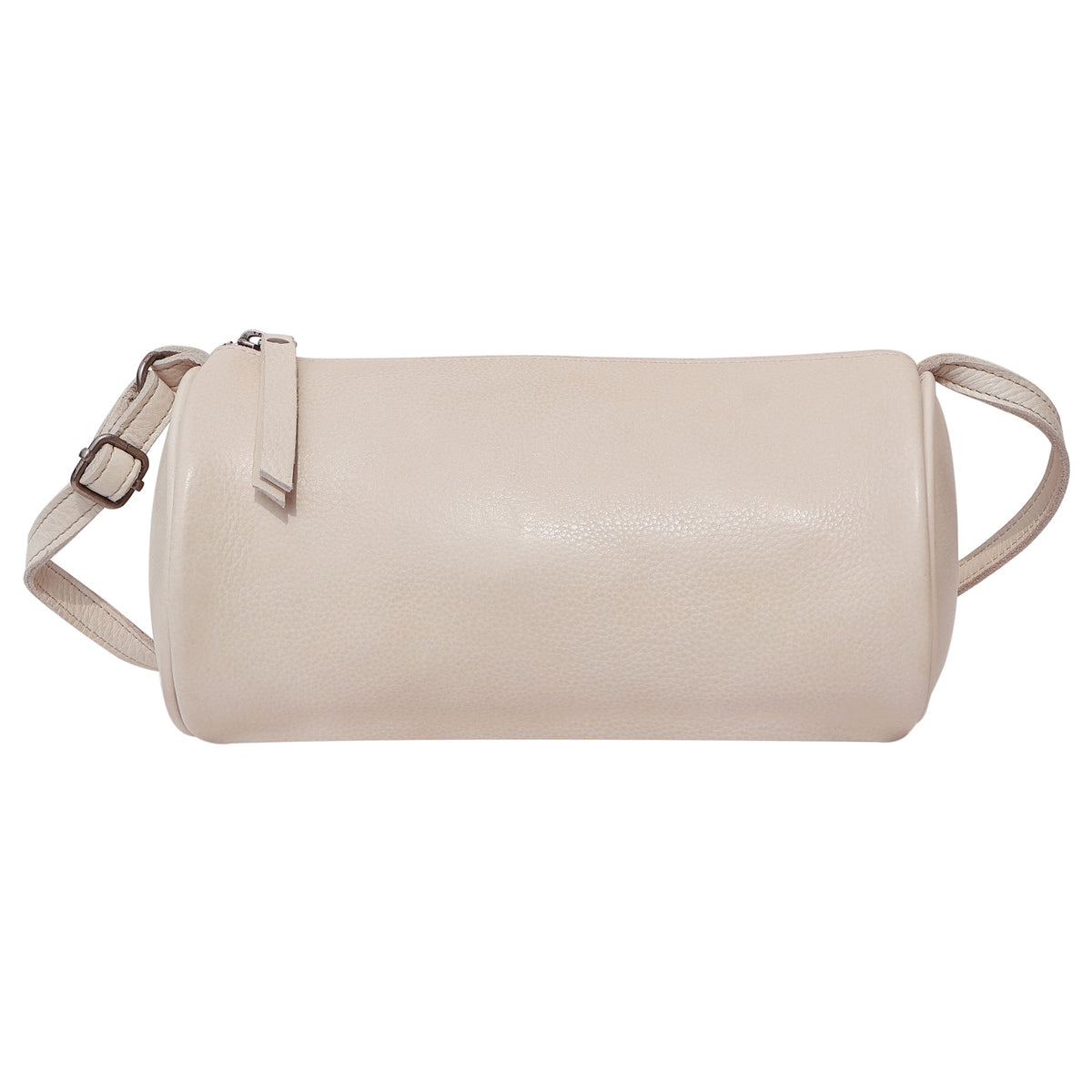 Twyla Leather Crossbody Bag - Oat