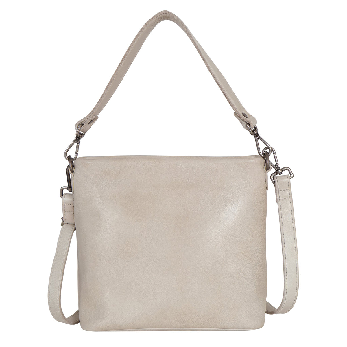 Ivy Leather Crossbody Bag - Oat