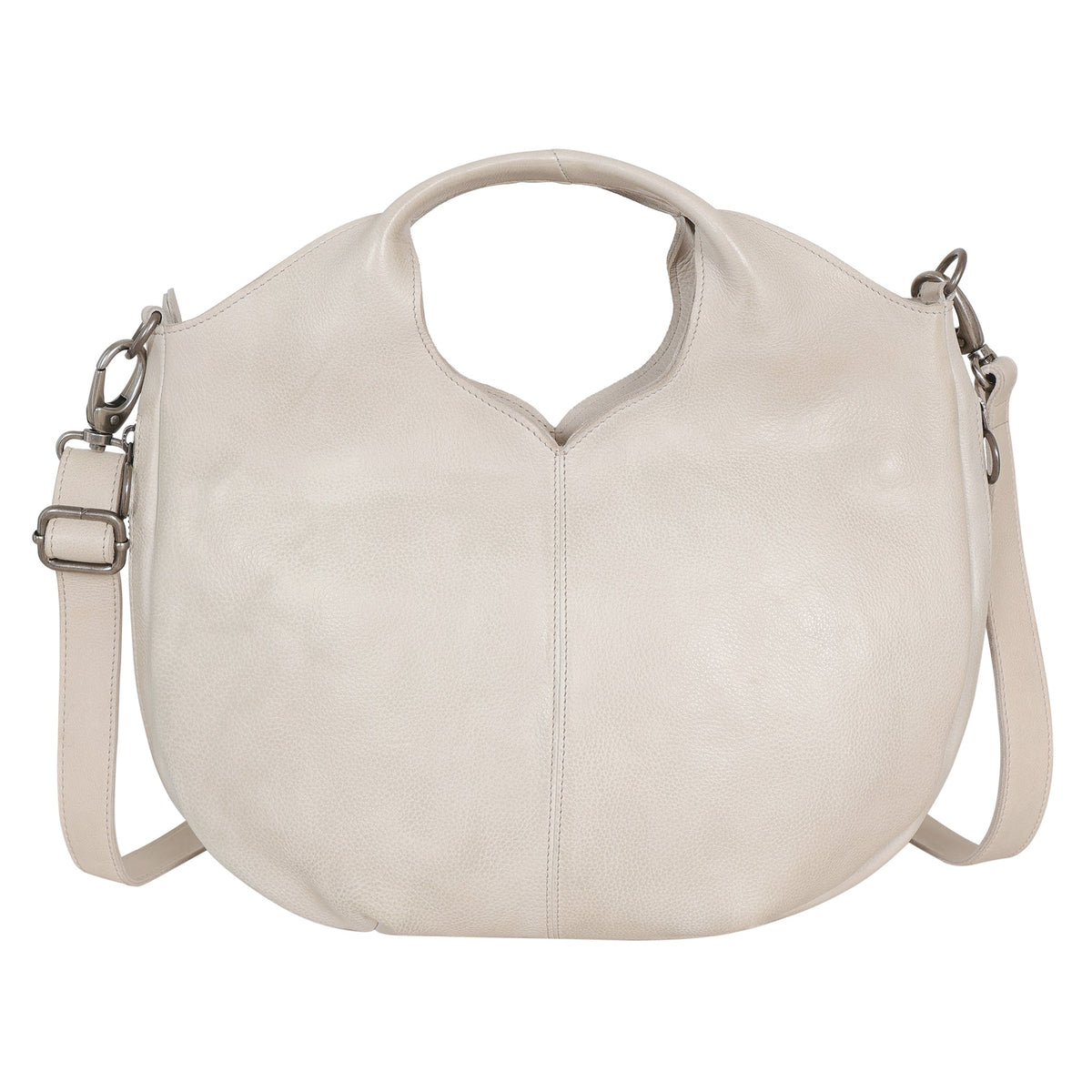 Darby Leather Crossbody Bag - Oat