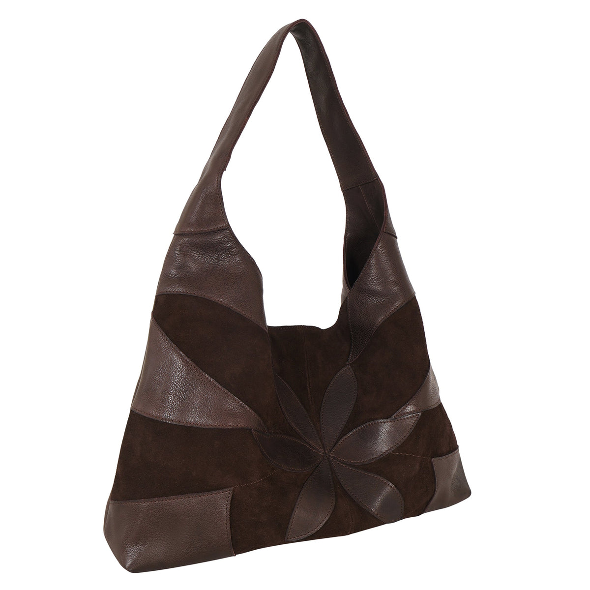 Petite Lindsey Suede Leather Shoulder Bag - Image 3