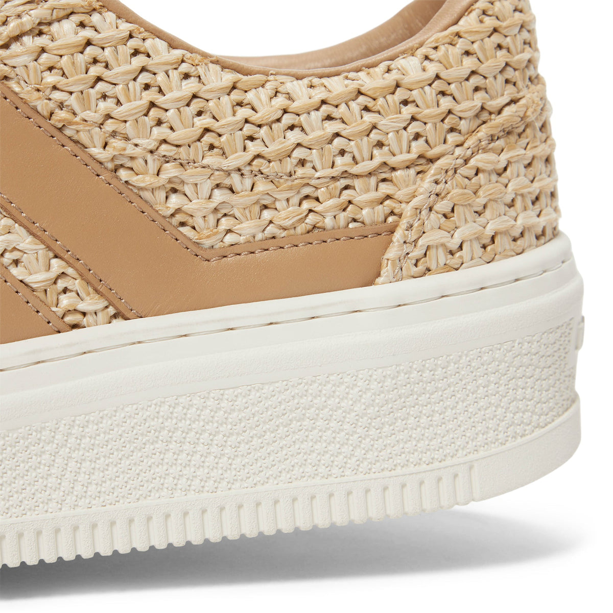 Lanvin Cash Raffia Sneakers (Natural) - Image 8