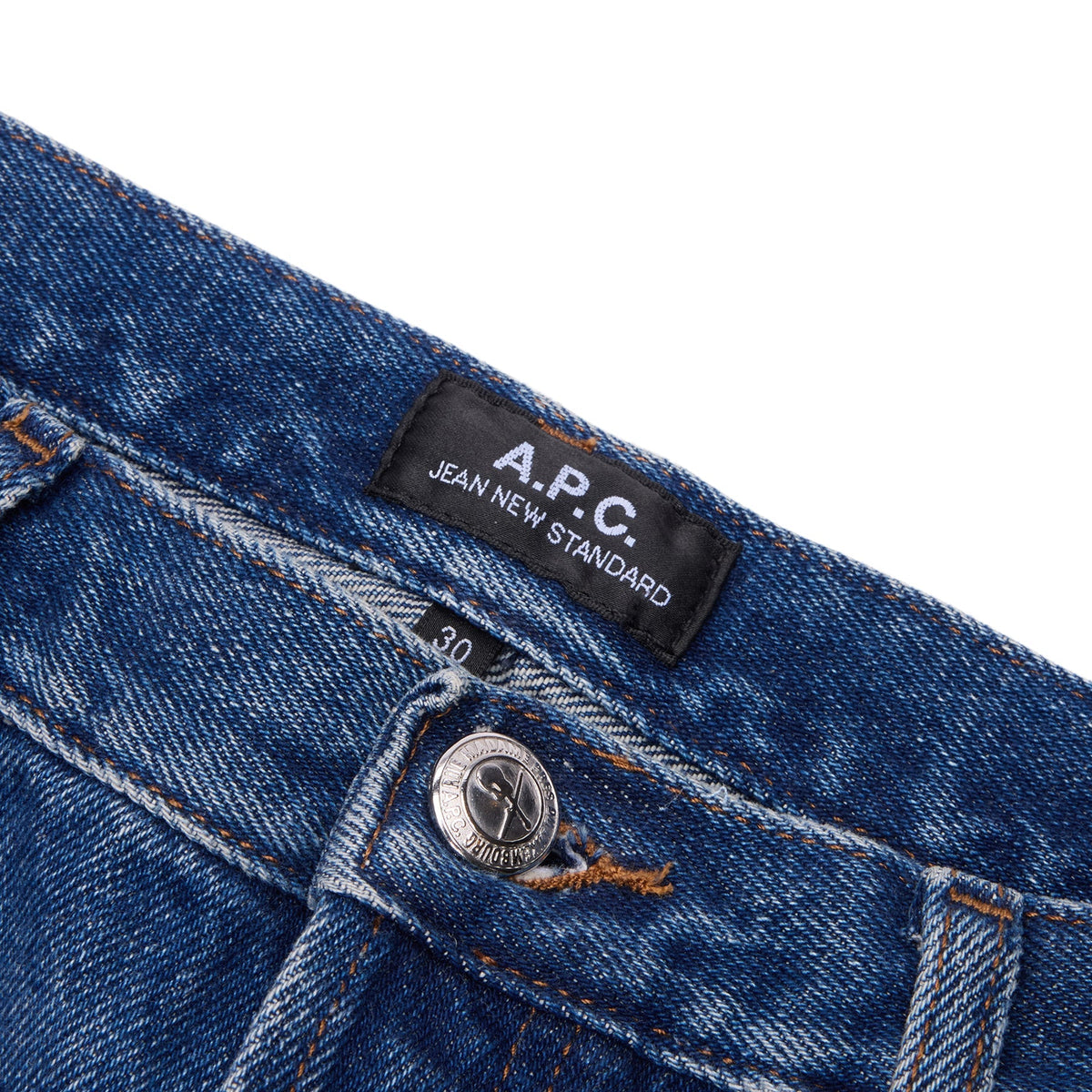 A.P.C. New Standard Jean (Washed indigo) - Image 3