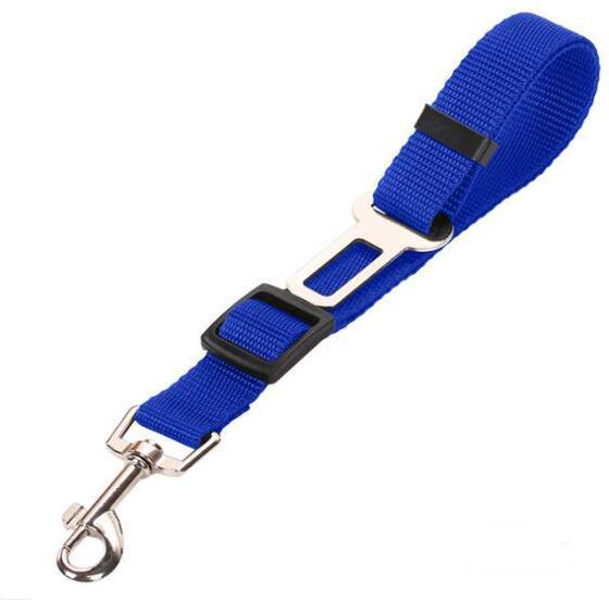 2-in-1 Pet Car Seat Belt & Leash - Blue / Uniform code
