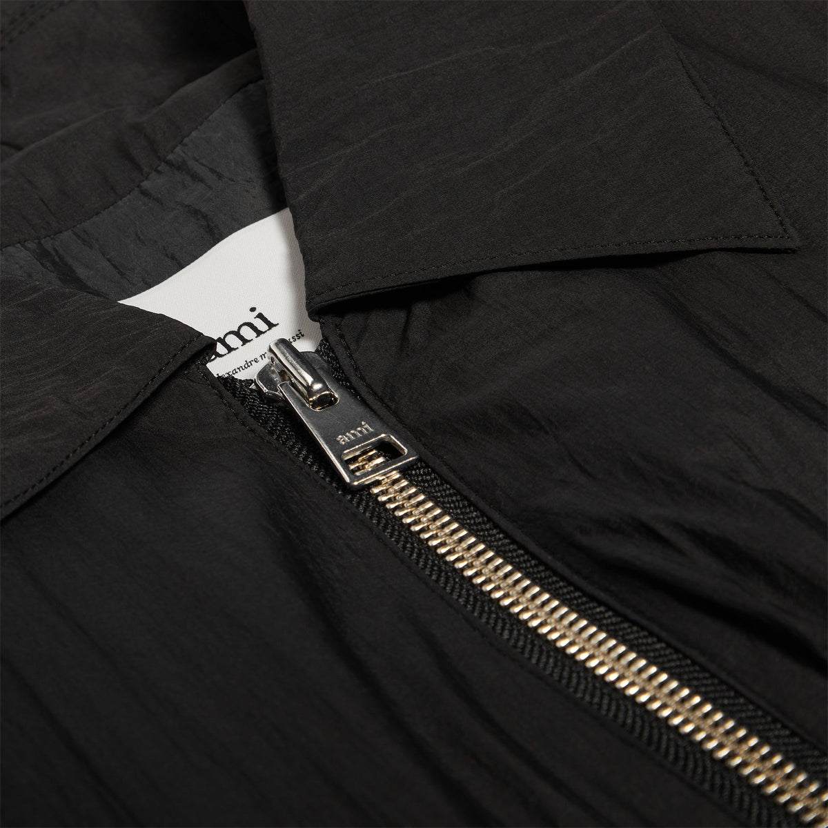 Ami Paris Adc Zipped Jacket (Black) - Image 4