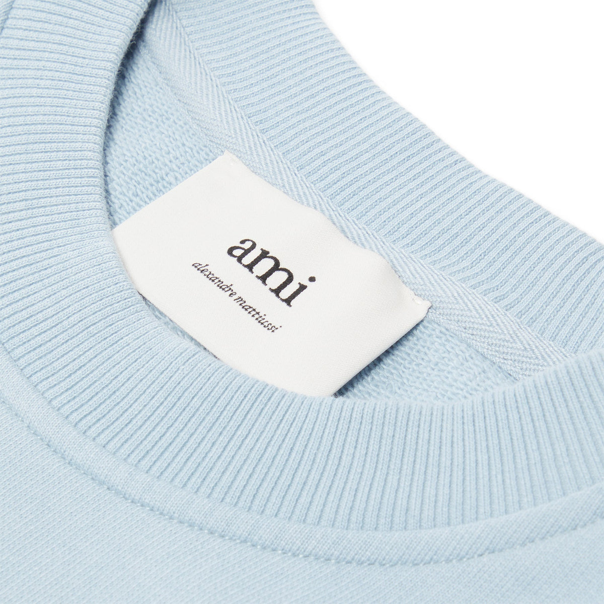 AMI Paris ADC Molleton Sweatshirt (Ciel) - Image 4