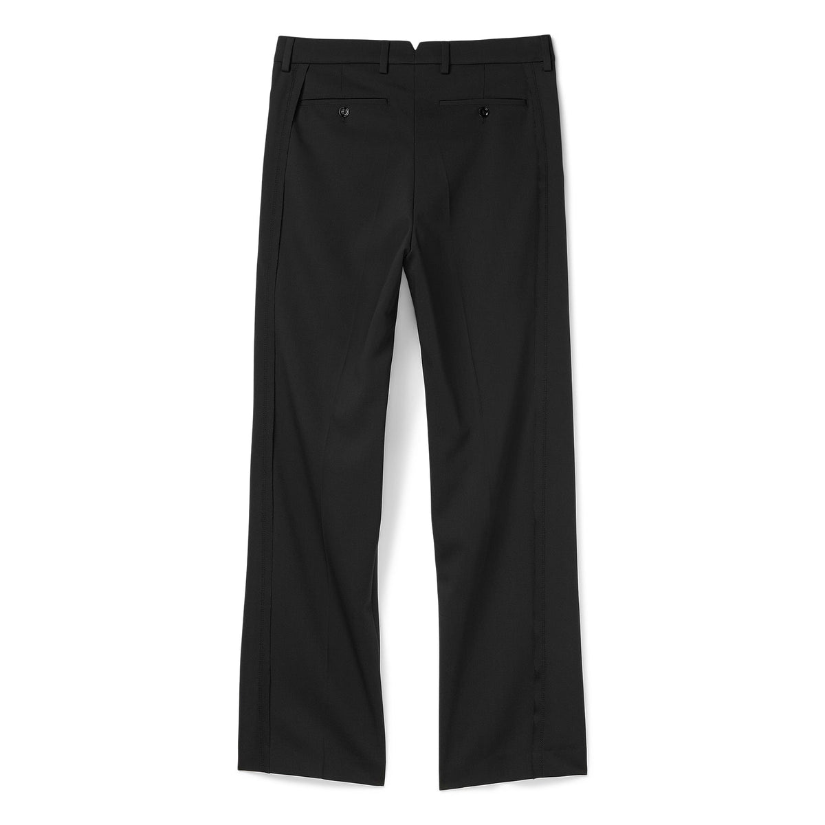 AMI Paris Wool Elasticated Waist Pant (Anthracite) - Image 2