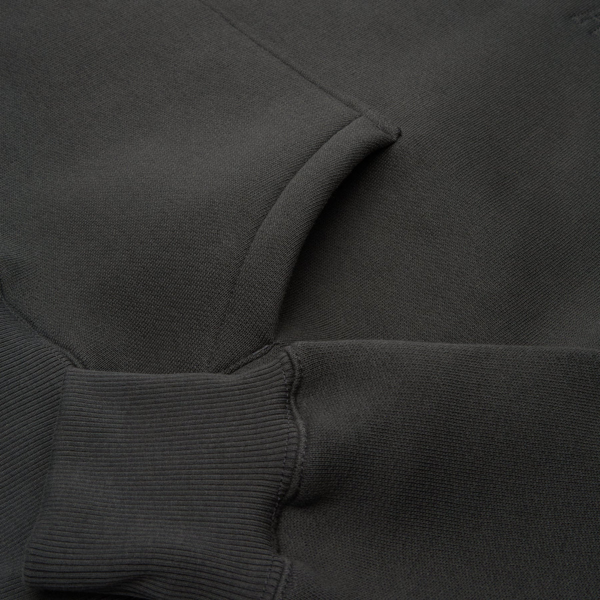 AMI Paris ADC-Hoodie Big ADC (Anthracite) - Image 4
