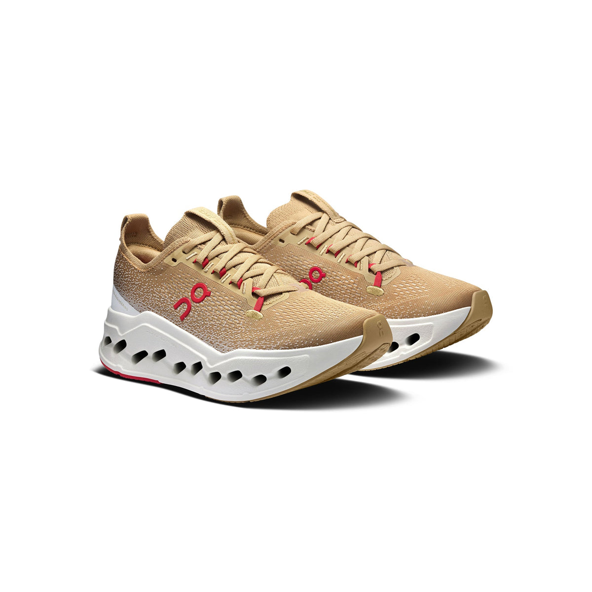 ON Womens Cloudsurfer Max 1 (Chai/Ivory) - Image 3