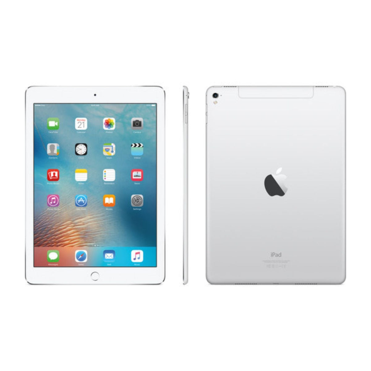 Apple iPad Pro 9.7" (1st Gen, 2016) (Wi‑Fi + Cellular) – 32GB – Silver – MLPX2LL/A - Image 3