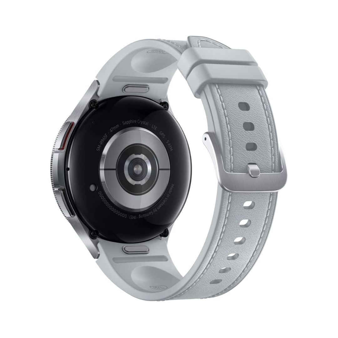 Samsung Galaxy Watch6 Classic Stainless Steel Smartwatch 47mm BT - Silver - SM-R960NZSAXAA - Image 3