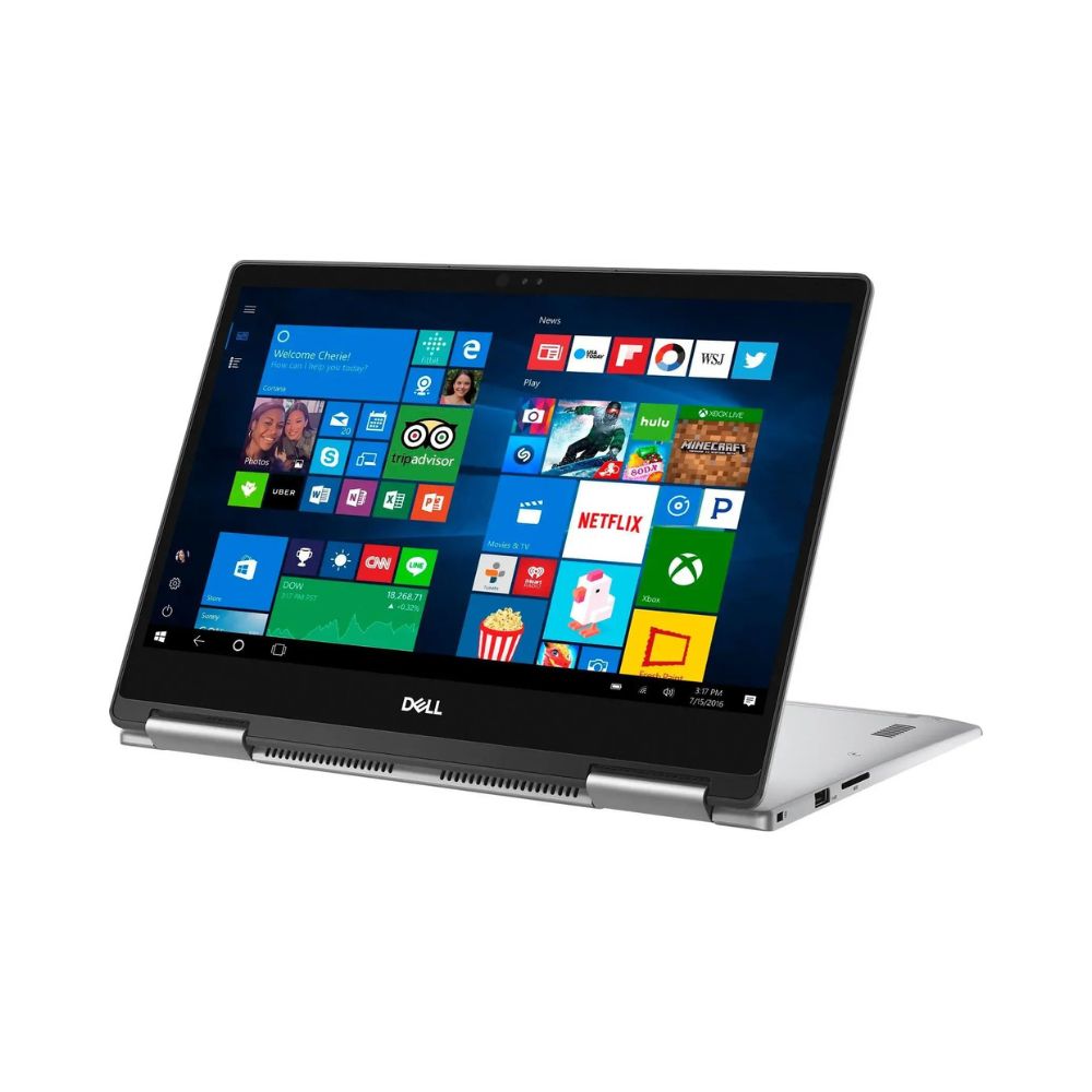 Dell - Inspiron 2-in-1 13.3" FHD Touch-Screen Laptop - Intel Core i7-8550U - 16GB RAM - 256GB SSD - Era Gray - Image 3