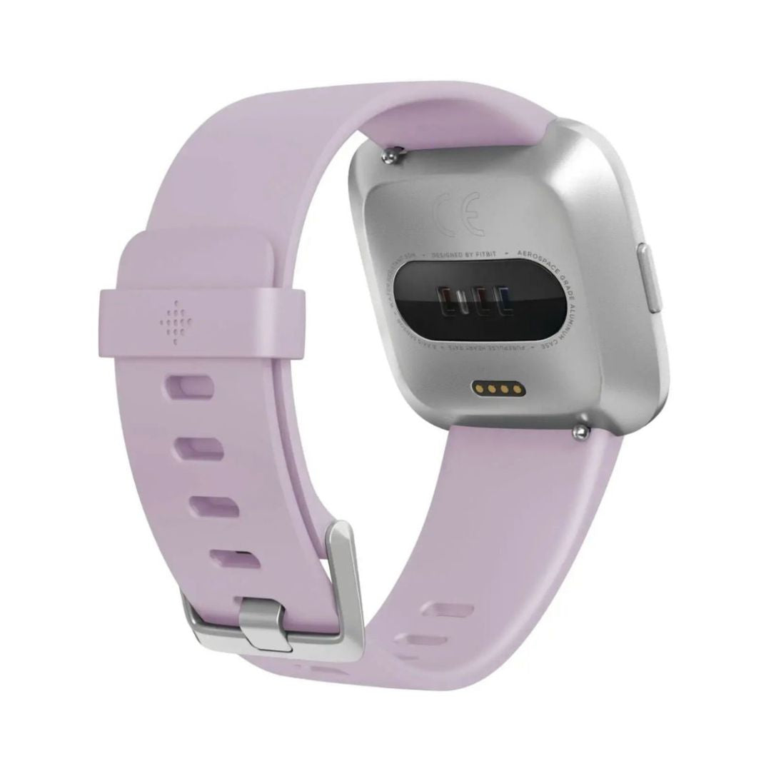 Fitbit Versa Lite Edition Smartwatch – Lilac/Silver – FB415SRLV - Image 3