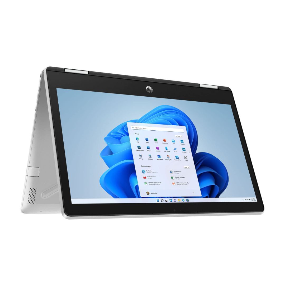 HP Pavilion x360 - WXGA Touch - N5030 - 4GB RAM - 128GB SSD - Silver - Image 3