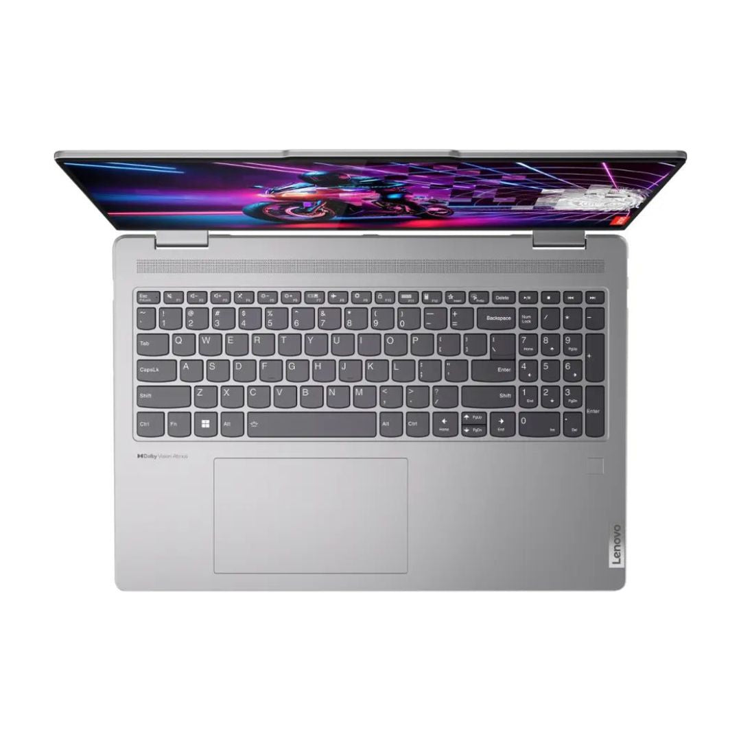 Lenovo - Yoga 7 2-in-1 16AHP0 - 16" FHD+ Touchscreen Laptop - AMD Ryzen 7 8840HS - 16GB RAM - 1TB SSD - Artic Grey - Image 3