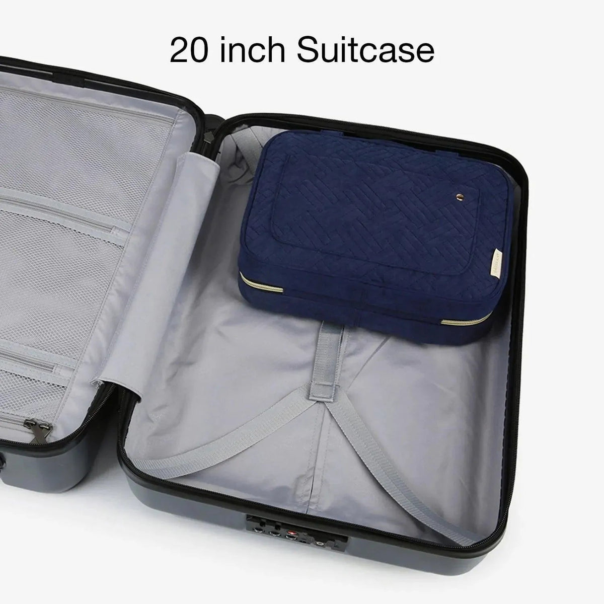 Bonchemin Blue The Space Saver Toiletry Bag - Image 3
