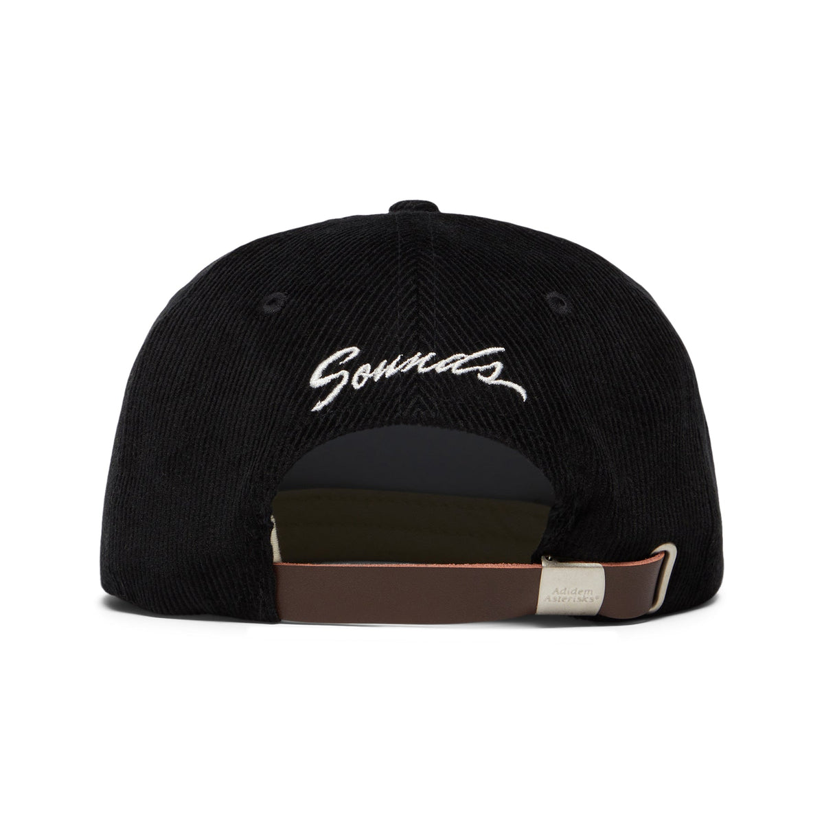 Adidem Asterisks Corduroy Felt Cap (Black) - Image 4