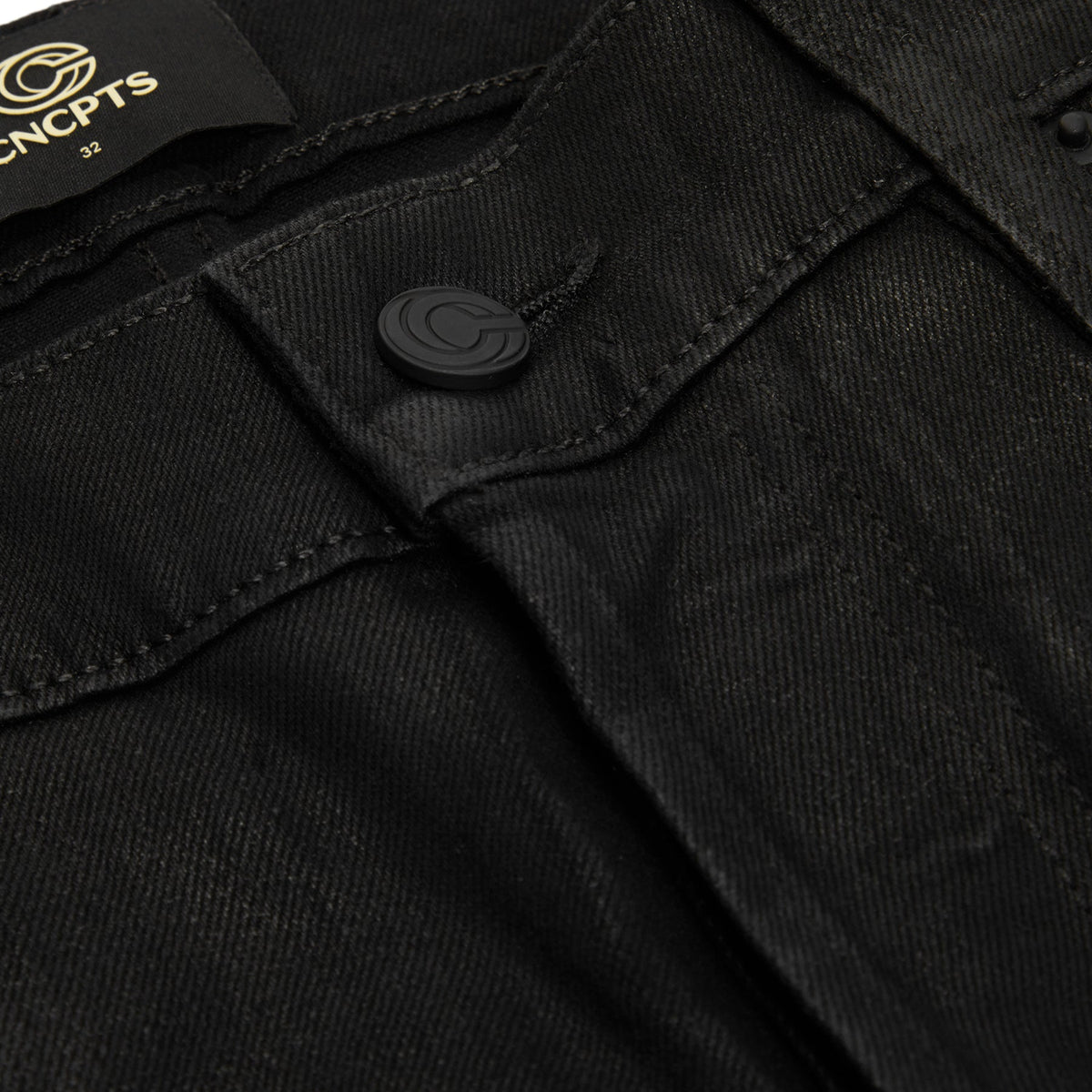 CNCPTS Coated Denim (Black) - Image 5