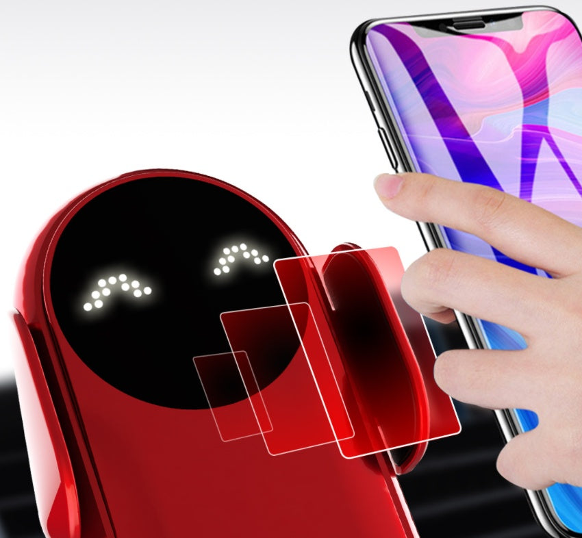 Infrared Induction Wireless Car Charger & Phone Holder - Image 4