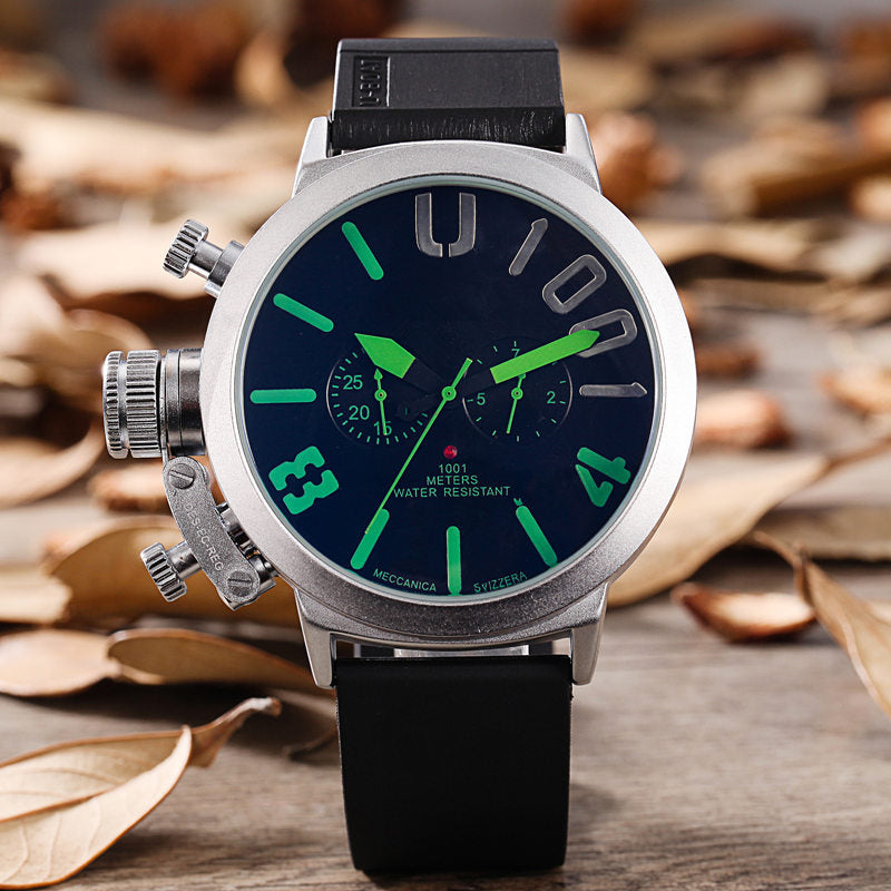 Self-Winding Stainless Steel Wristwatch