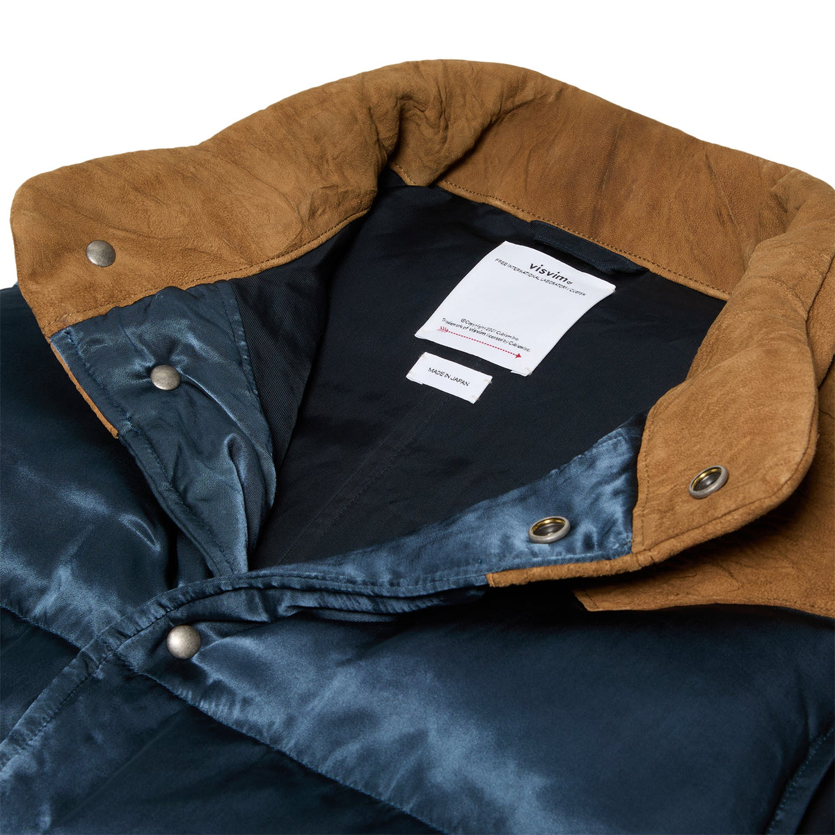 Visvim Colter Down Vest (Navy) - Image 4