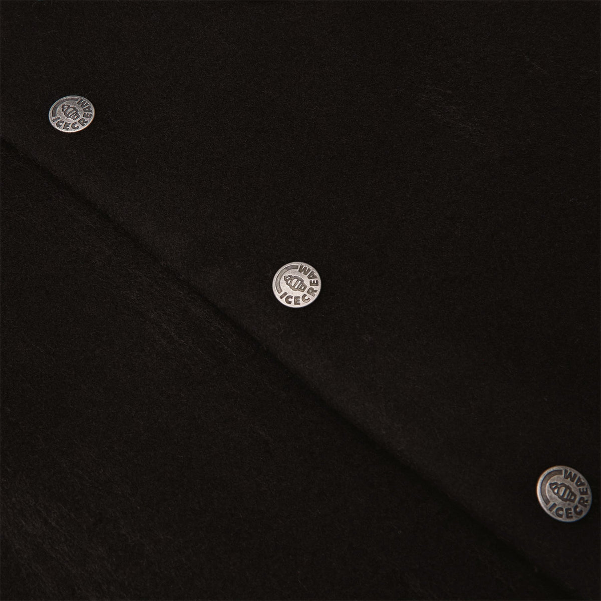 Ice Cream Dipped Varsity Jacket (Black) - Image 5