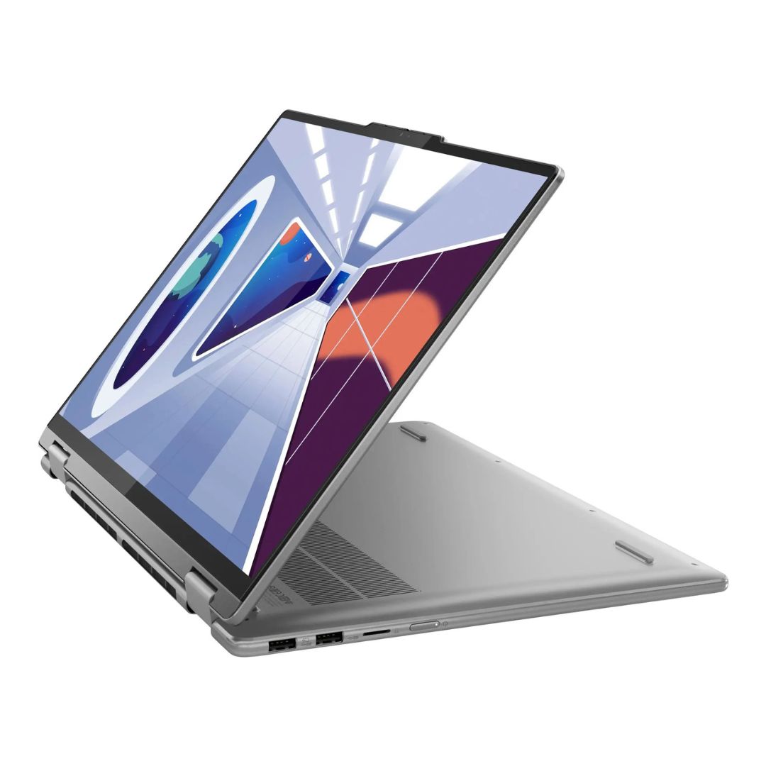 Lenovo Yoga 7 – 16" WUXGA 2-in-1 Touch Screen – AMD Ryzen 7 7735U – 16GB RAM – 512GB SSD – Arctic Grey – 83BS0001US - Image 4