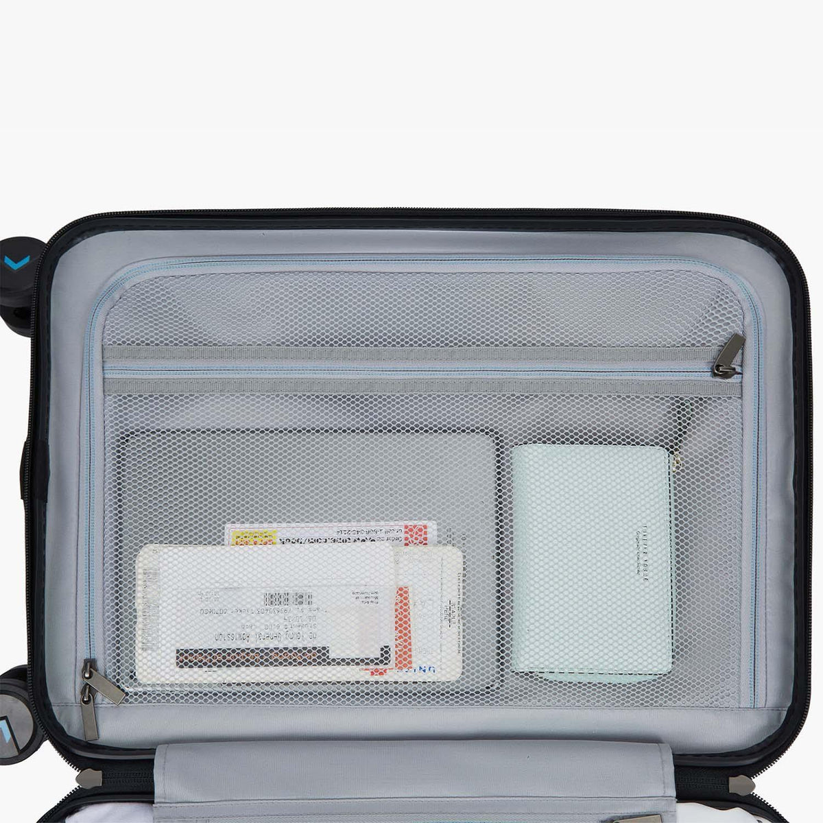 Globetrotter 20" Hardside Rolling Carry-on Stylish Suitcase - Image 12
