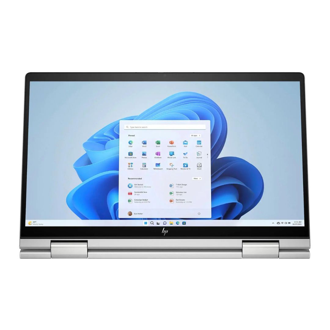 HP Envy x360 – 14" FHD Touch – Core 7 150U – 16GB RAM – 512GB SSD – Natural Silver – 14-es1023dx - Image 4