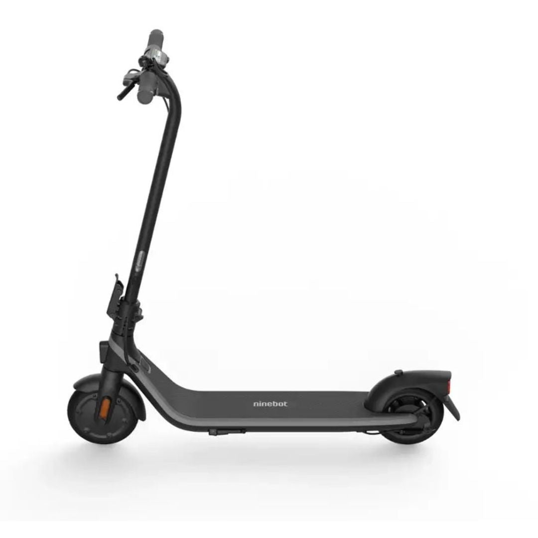 Segway - Ninebot E2 Electric Scooter w/15.5 mi Max Operating Range & 12.4 mph Max Speed - Black - 051401U - Image 4