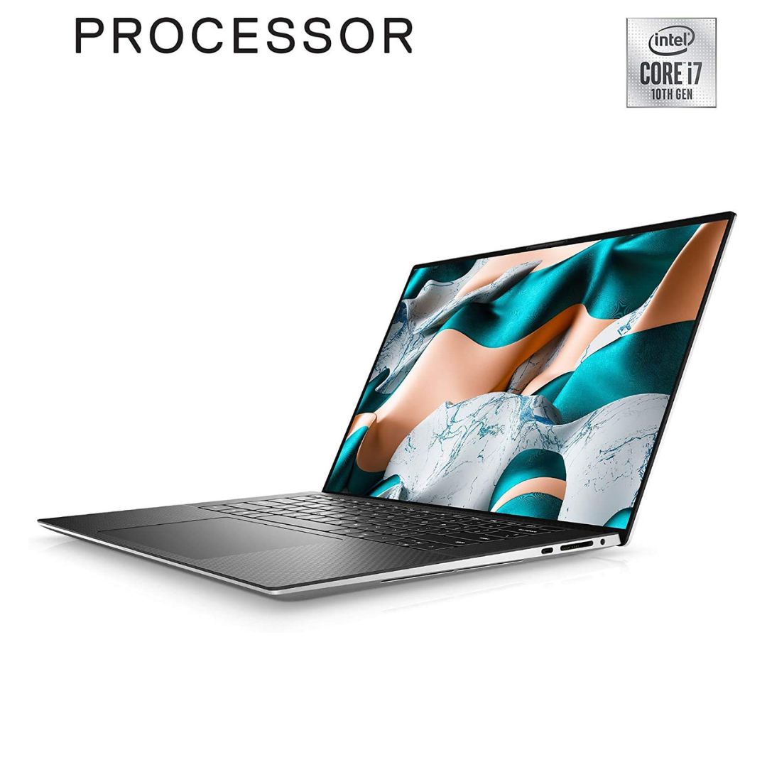 Dell XPS 15 9500 - FHD+ - i7-10750H - 16GB RAM - GTX 1650TI - 512GB SSD - Silver - Image 4