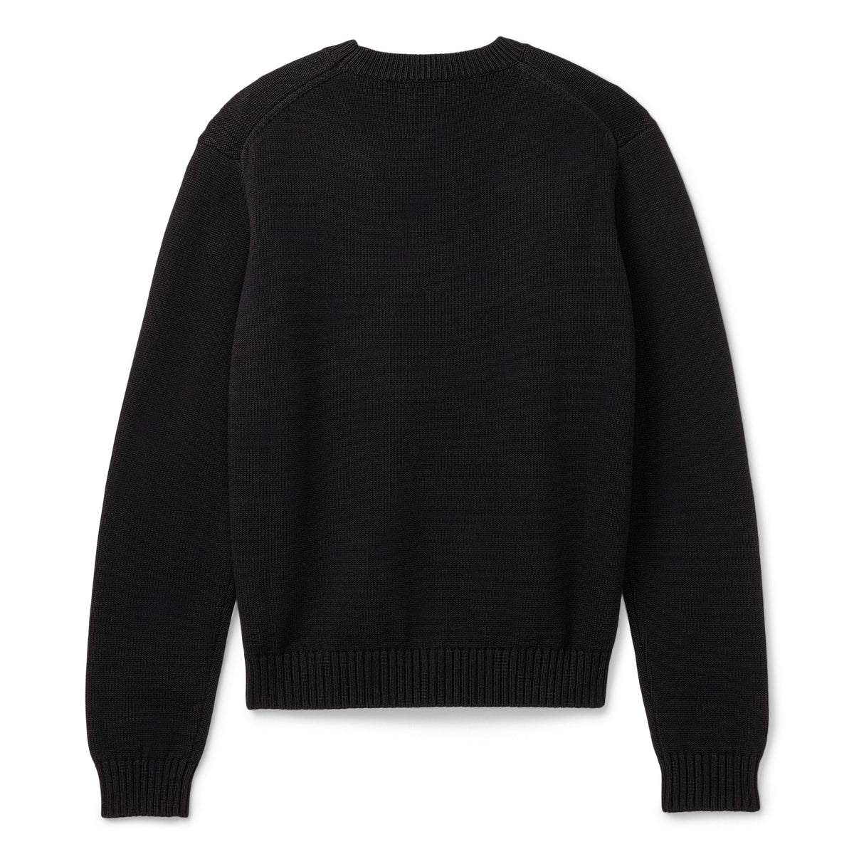 Casablanca Embroidered Mushroom Sweater (Black) - Image 2