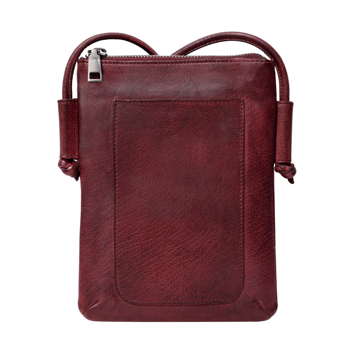Miller Leather Crossbody Bag - Oxblood