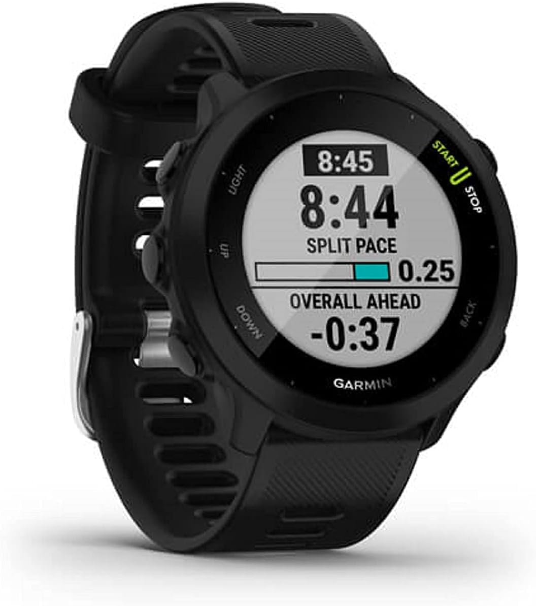 Garmin Forerunner 55 GPS Smartwatch 42mm - Black - 010-02562-00 - Image 3