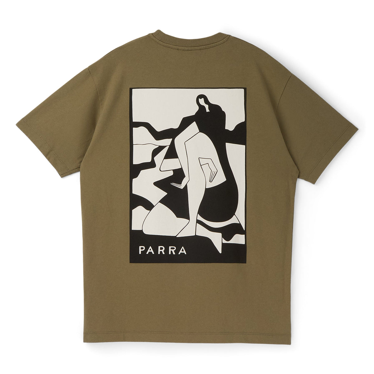 By Parra Waiting For You T-Shirt (Green) - Image 2