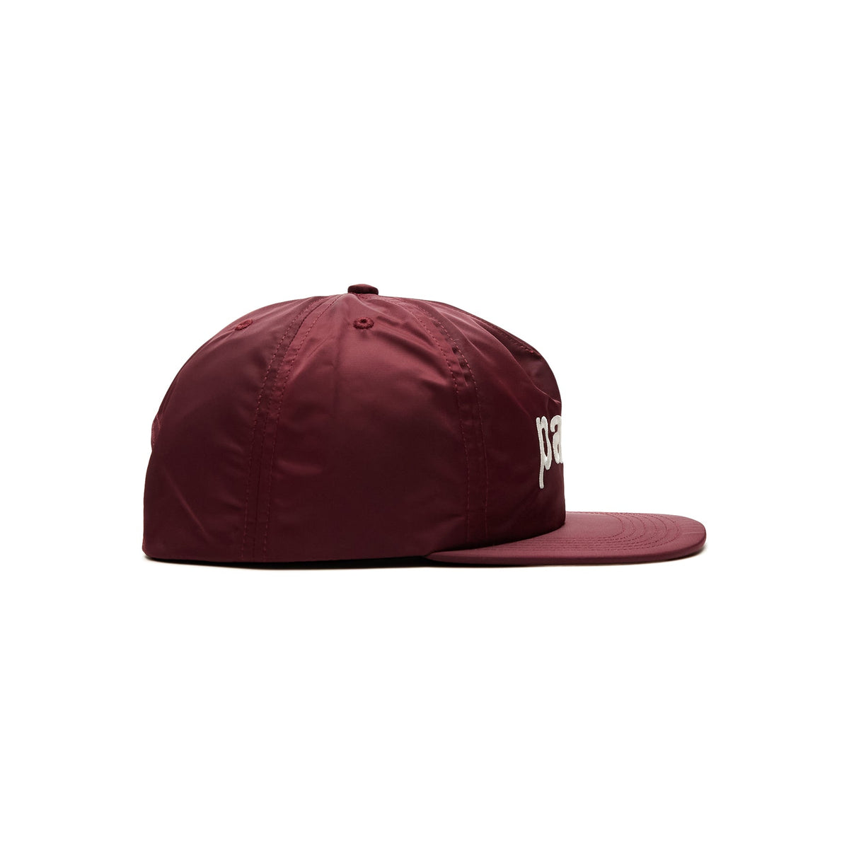 By Parra Distorted 90S Memory 6 Panel Hat (Dark Red) - Image 2