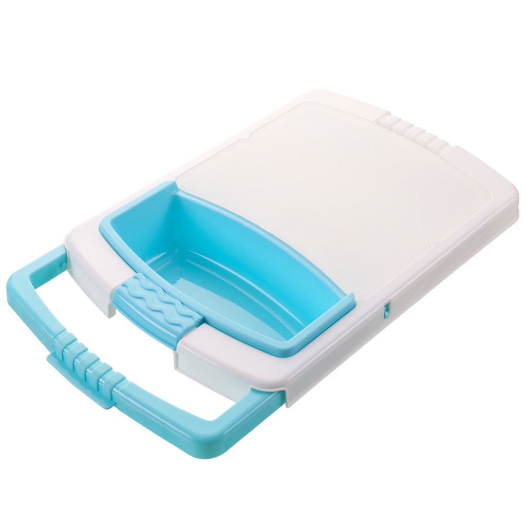 Kitchen drain cutting board - Blue