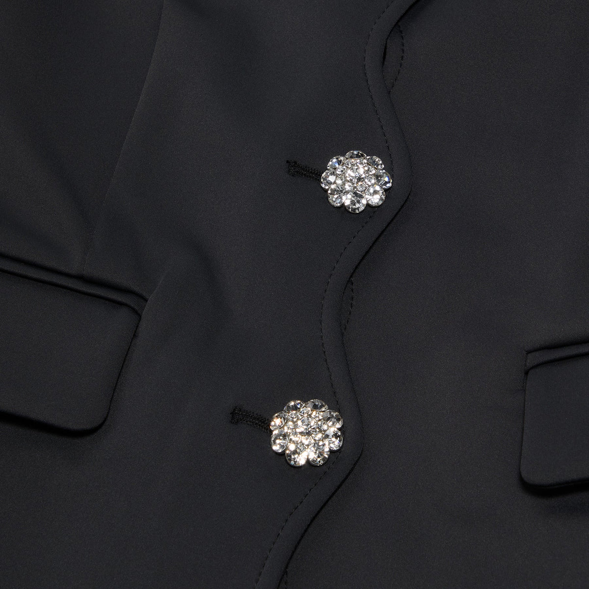 GANNI Structured Blazer (Phantom) - Image 3
