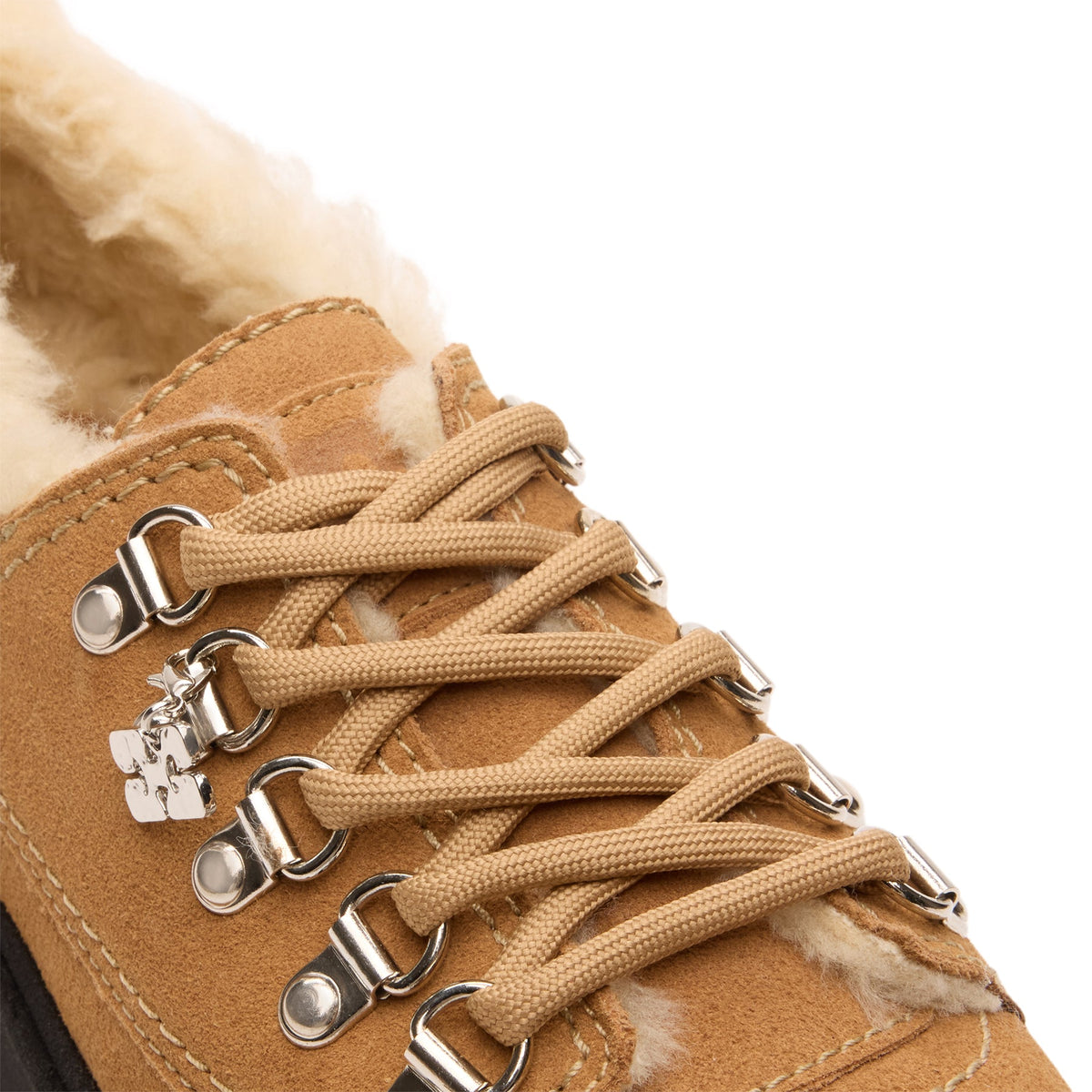 GANNI Cleated Derbies (Cognac) - Image 7
