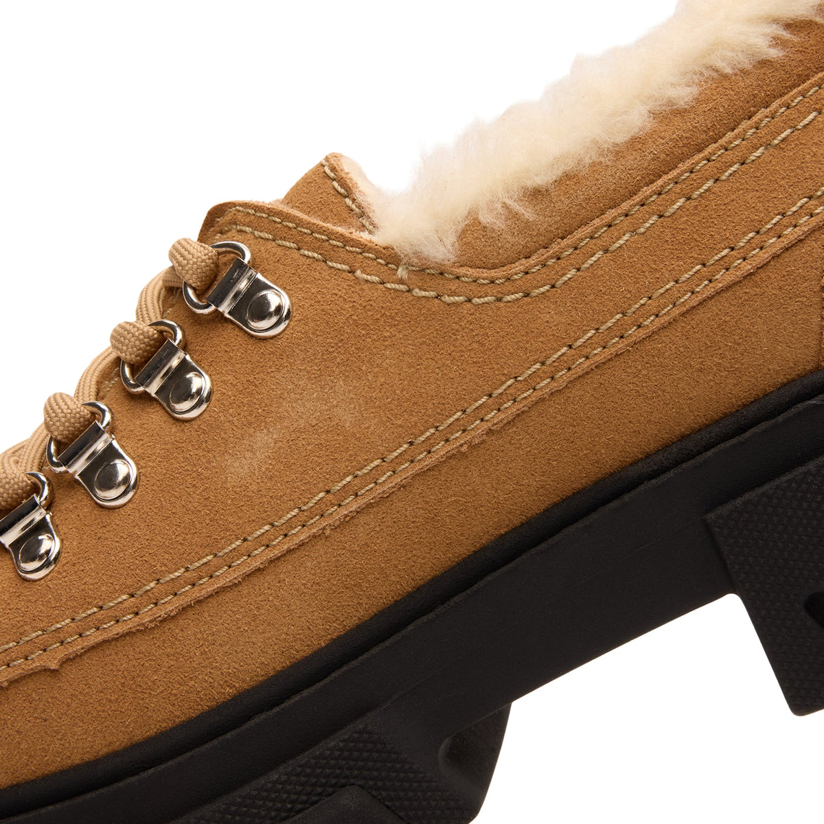GANNI Cleated Derbies (Cognac) - Image 8