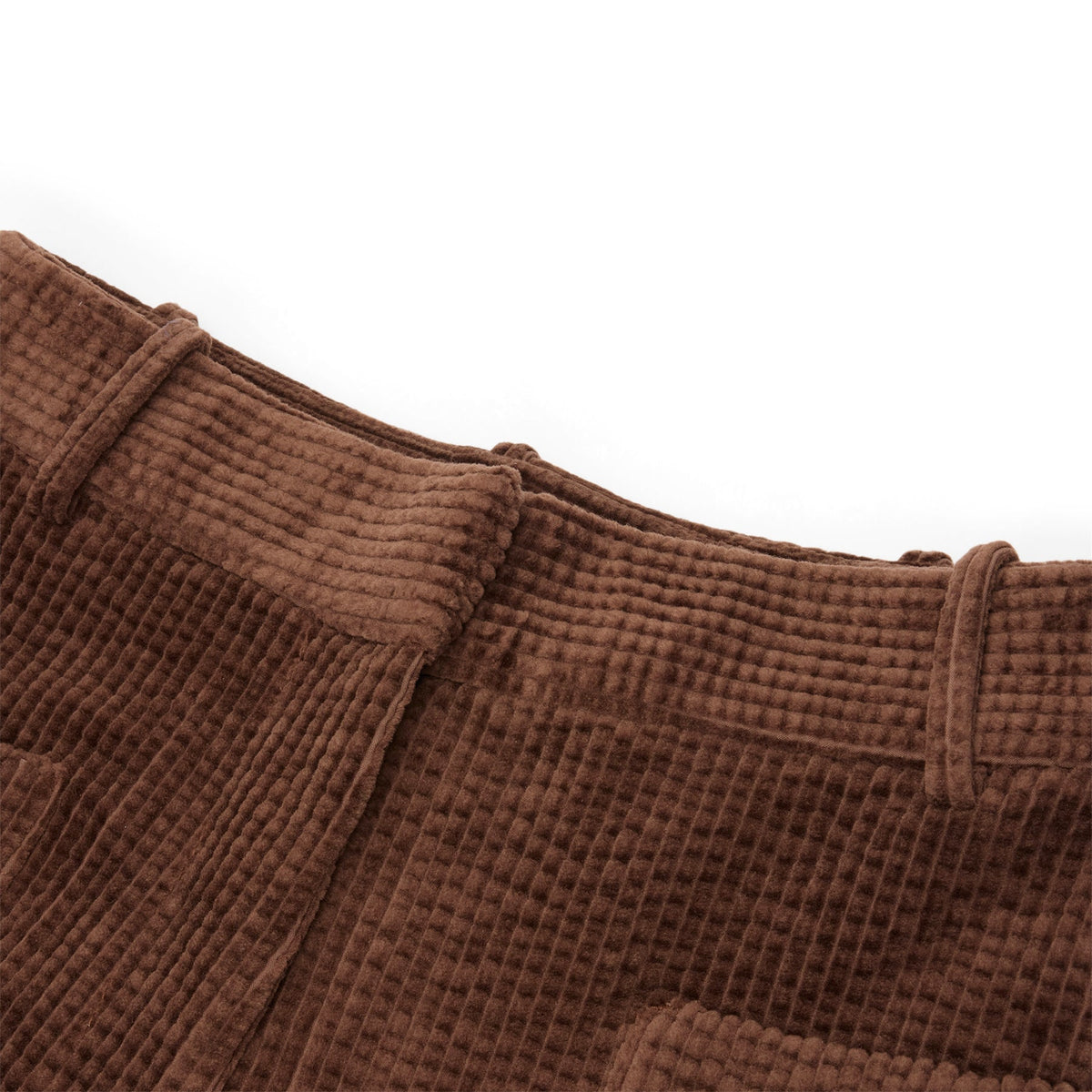GANNI Corduroy Curved Pants (Chicory Coffee) - Image 3