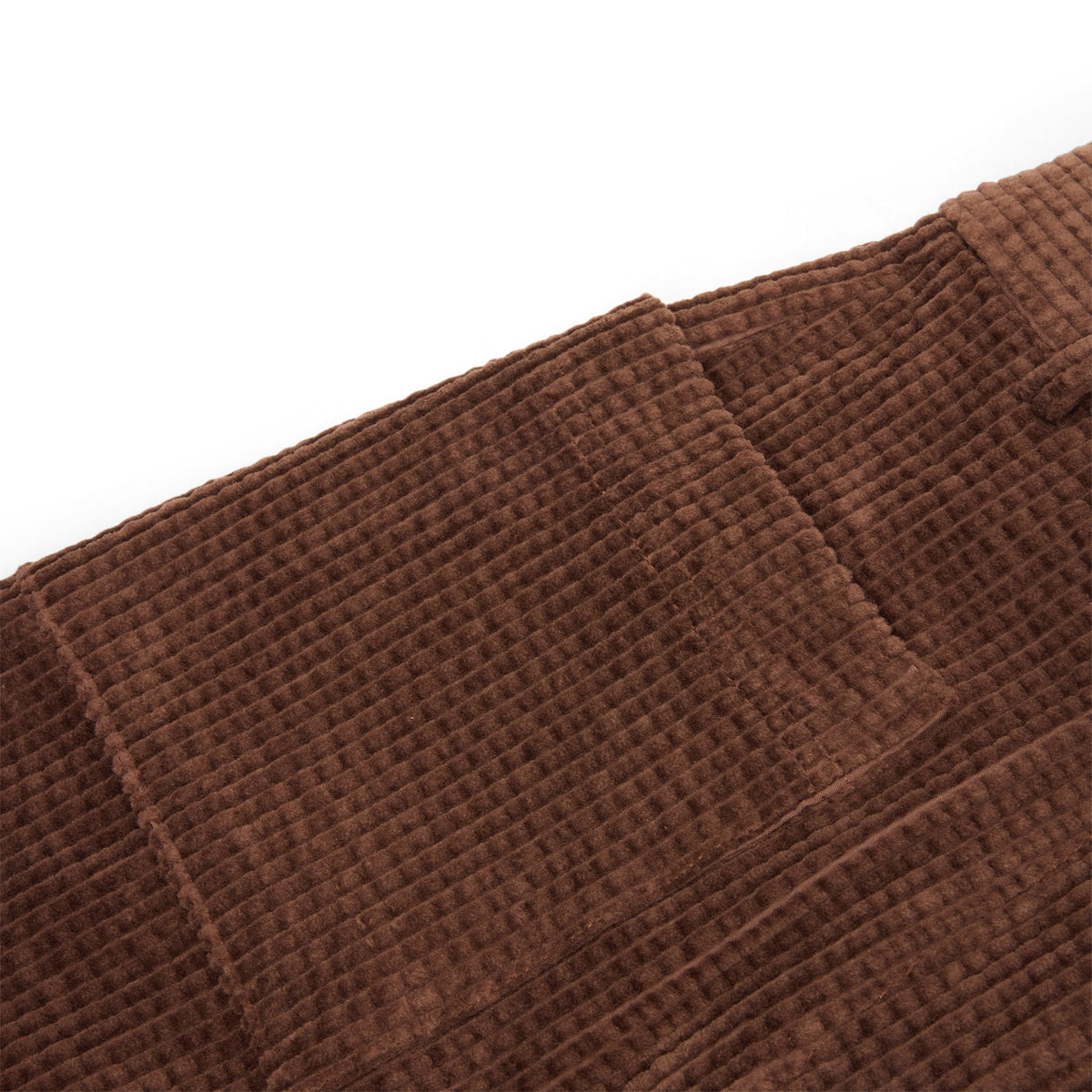 GANNI Corduroy Curved Pants (Chicory Coffee) - Image 5