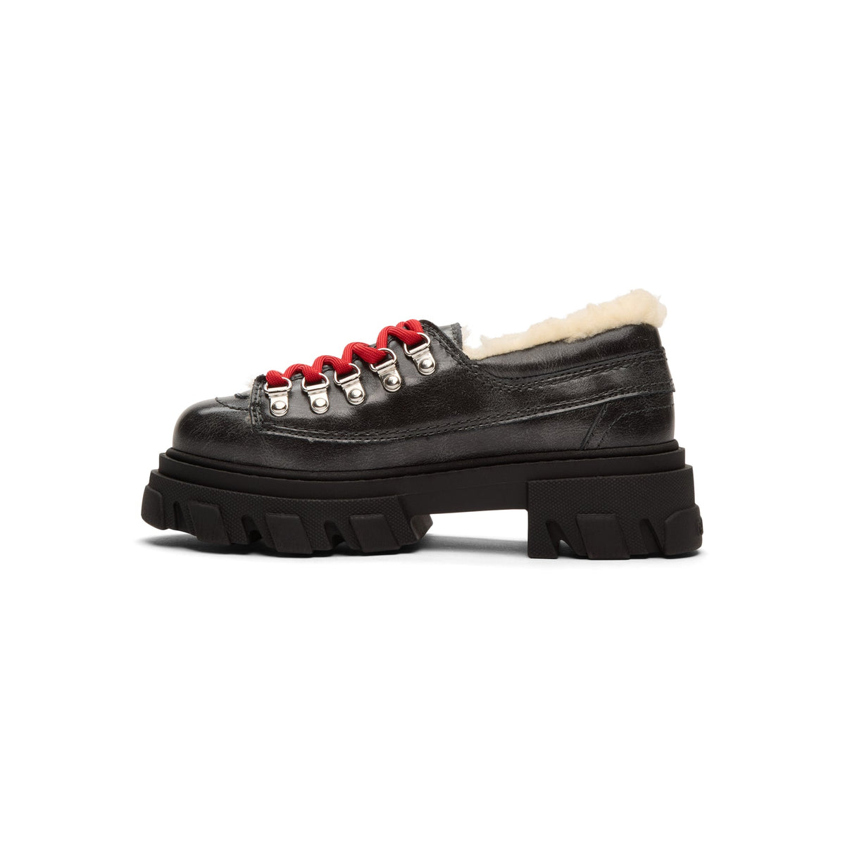 GANNI Cleated Derbies Vintage (Ebony) - Image 2