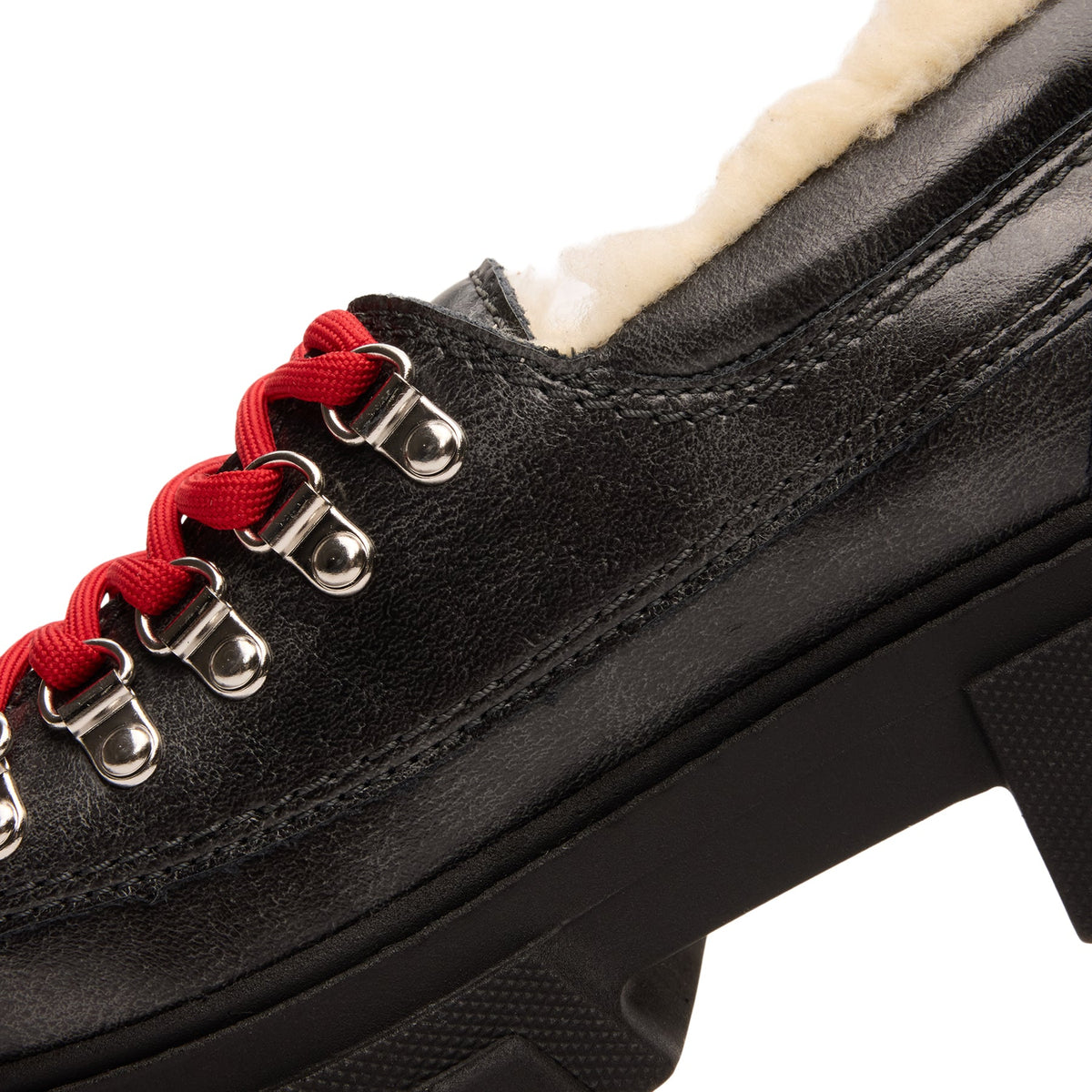 GANNI Cleated Derbies Vintage (Ebony) - Image 8