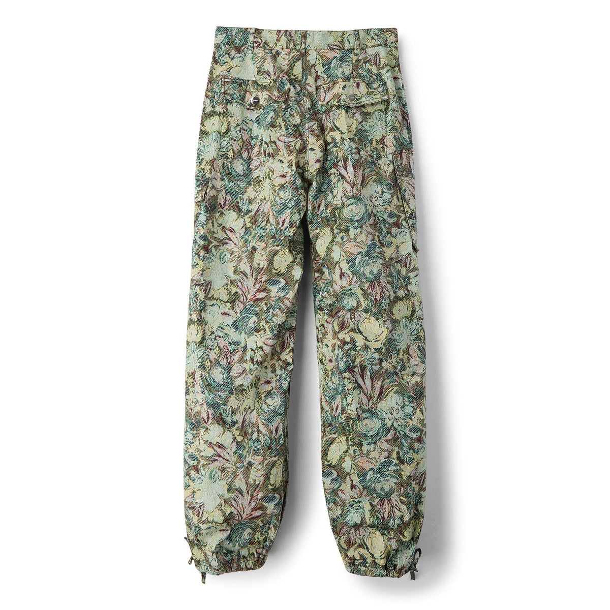 GANNI Tapestry Twill Pants (Jadeite) - Image 2