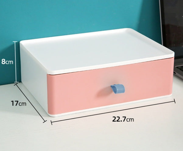 Hot Selling Cosmetics Home Storage Plastic Box - Pink