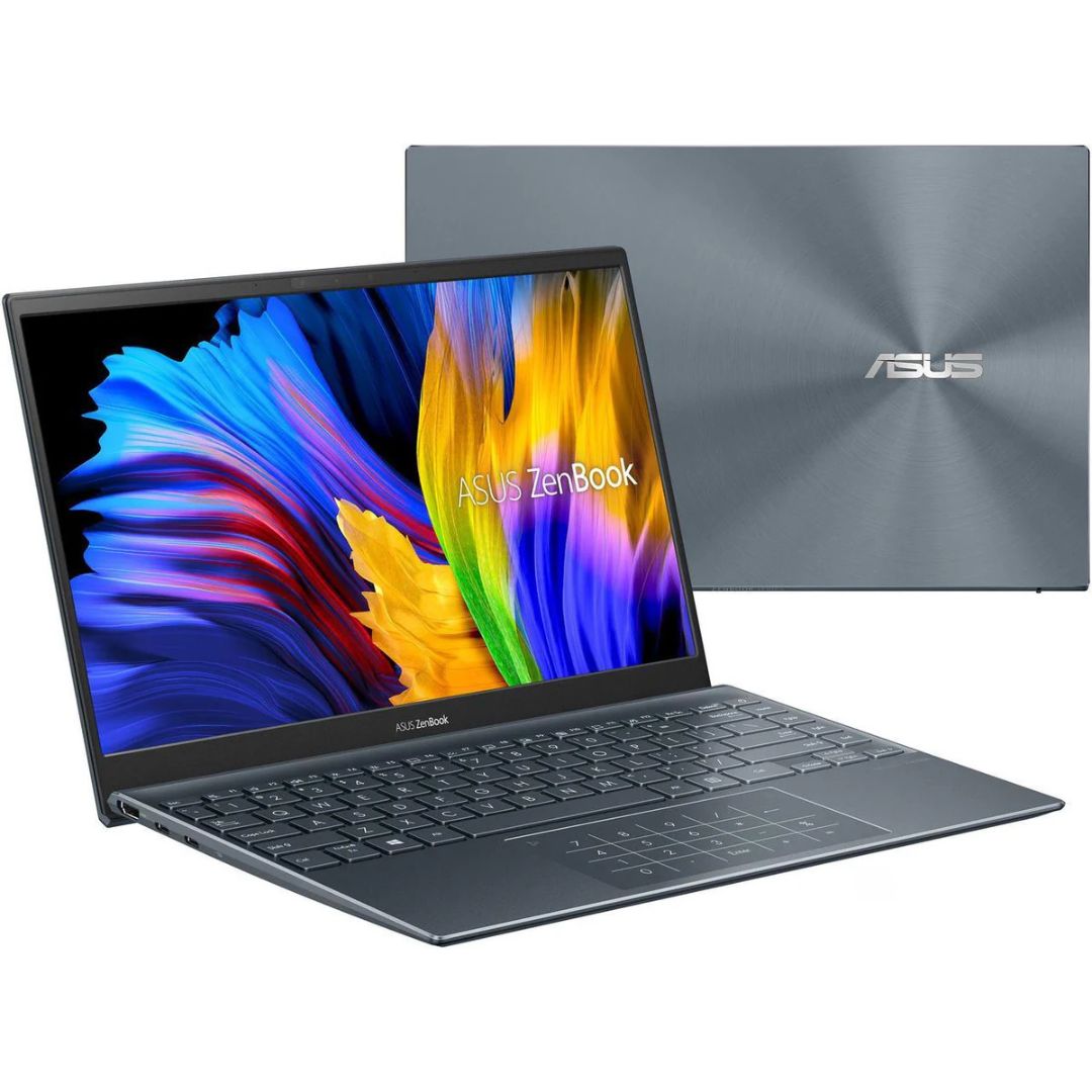 ASUS ZenBook 14 UM425UA-NS74 – 14" FHD – AMD Ryzen 7 5700U – 16GB RAM – 1TB SSD – Navy Blue - Image 6