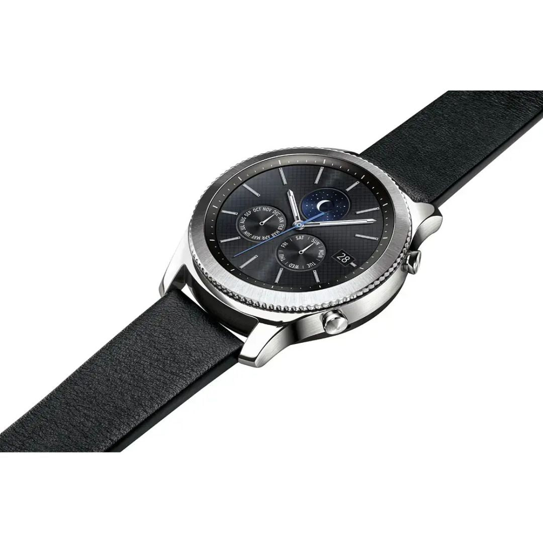 Samsung Gear S3 Classic Smartwatch – 46mm Stainless Steel – Silver – SM-R770NZSAXAR - Image 4